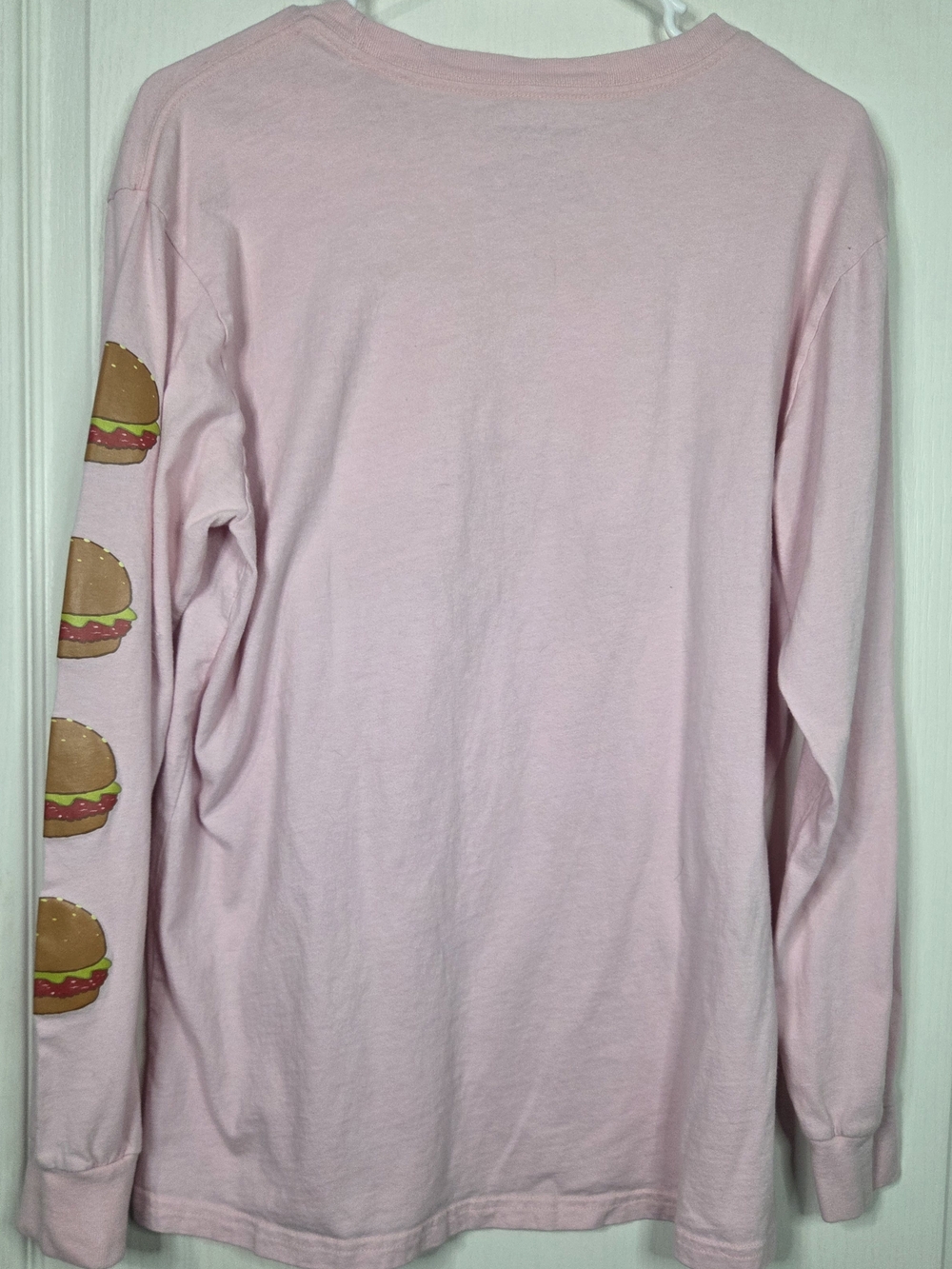SpongeBob Driver License Graphic Long Sleeve - Pink-Size Large - Picture 2 of 5